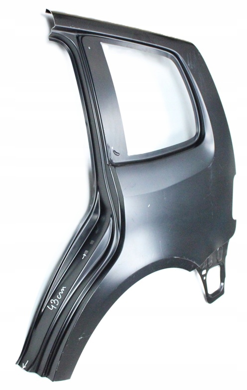 VW TOURAN 1T0 1T3 2010-2015 Tylny tył lewy błotnik 1T0809605H 1T0809843C 4/5