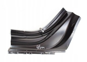 AUDI Q8 S8Q RSQ8 4M8 2019-2025 tylny lewy błotnik słupek C 4M8809837 3/3 MINIATURA