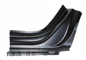 AUDI Q8 S8Q RSQ8 4M8 2019-2025 tylny lewy błotnik słupek C 4M8809837 2/2 MINIATURA