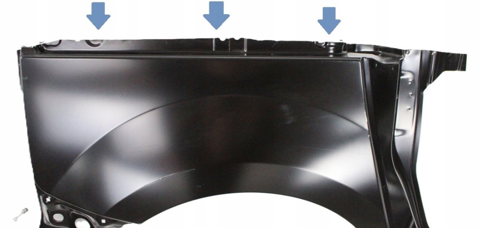 RENAULT KANGOO 3 2008- tylny prawy błotnik 760320266R 7751478987 7751478991 4/4