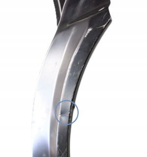 OPEL VIVARO B 2014-2019 próg słupek prawy 95518324 3/4 MINIATURA