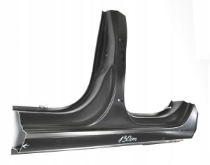 AUDI A4 S4 SEDAN B8 8K5 2008-2015 próg słupek lewy 8K5809847 2/3 MINIATURA