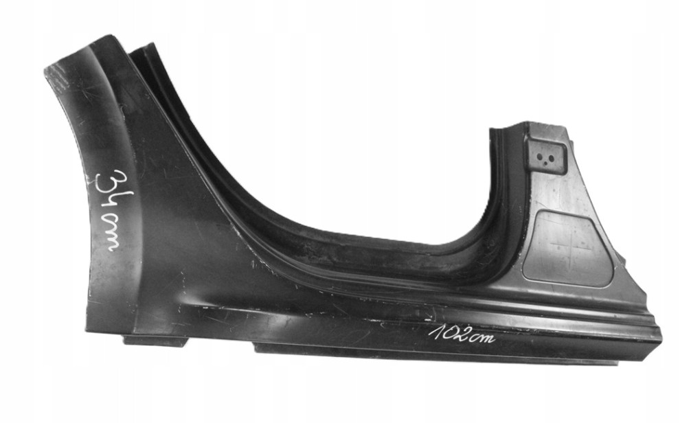 PEUGEOT 208 I 1 CA CC 2012-2019 próg słupek prawy 1607253780 2/3