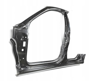 SEAT IBIZA 6L4 5D HB 2002-2008 Próg słupek lewy 6L4809839A 6L4809605G 2/3 MINIATURA