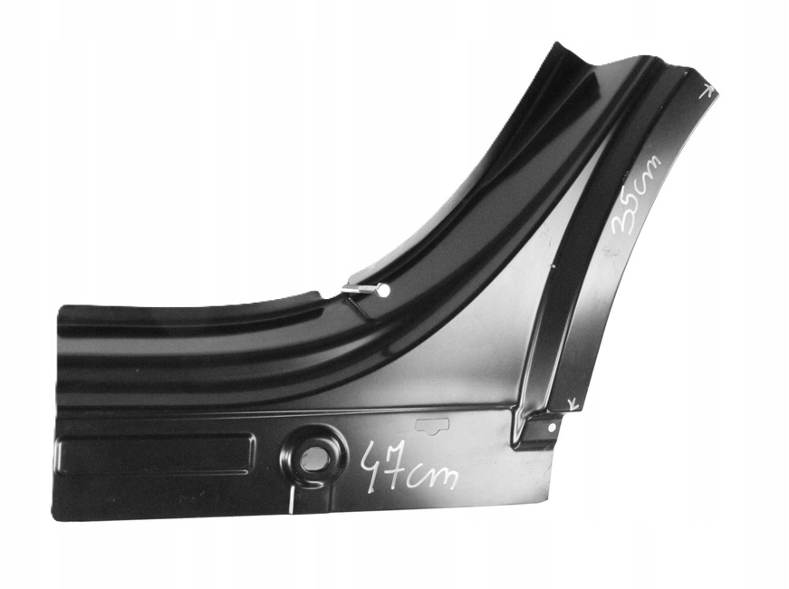 MERCEDES GLB EQB X243 X247 2019-2026 tylny błotnik słupek C lewy 2/3