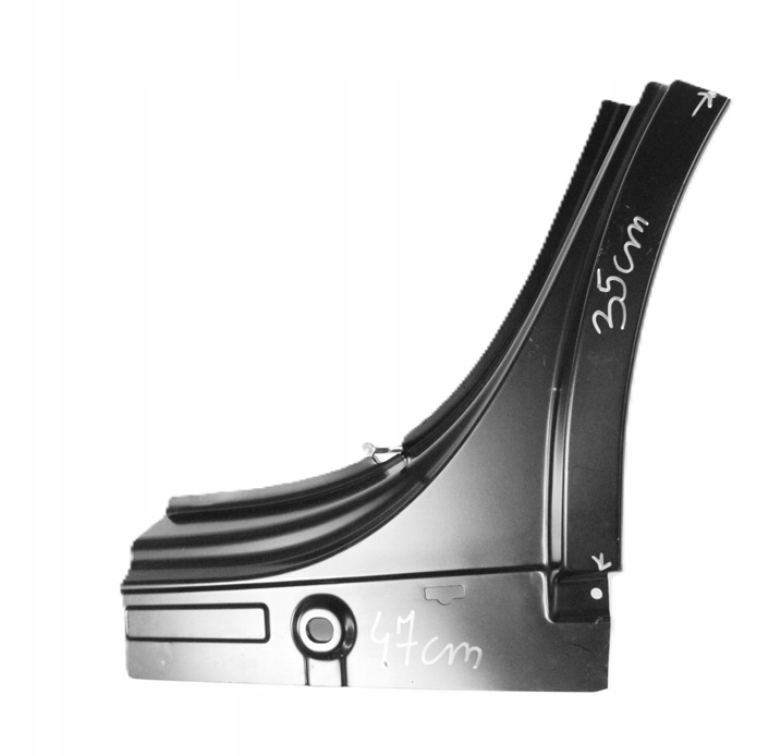 MERCEDES GLB EQB X243 X247 2019-2026 tylny błotnik słupek C lewy 3/3