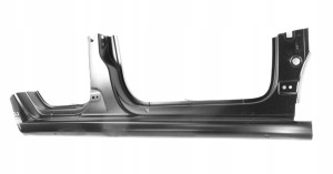 SKODA CITIGO 1S4 2011-2023 5D próg słupek prawy 1S4809604 2/3 MINIATURA