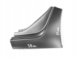 VW POLO 2G4 5D HB 2017- Tylny lewy błotnik 2G4809843A 2G4809843A 2G4809051E 2/3 MINIATURA