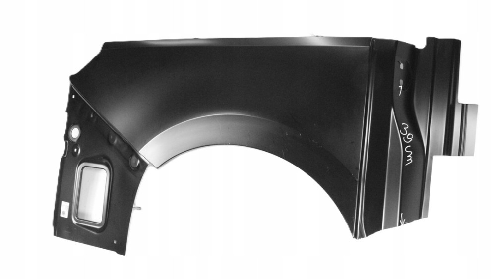 VW MULTIVAN 7 VII L2 LONG 7T0 2021-2026 tylny prawy błotnik 7T0809848A 3/3