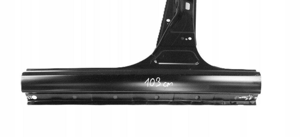 TOYOTA AURIS 1 I E15 2007-2012 5D próg słupek B lewy 61312-02140 6131202140 4/4