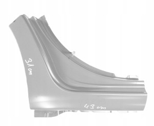 TOYOTA YARIS 3 P13 2011-2020 5D Sill door Quarter Panel C-pillar right 616010D130 61601-0D130