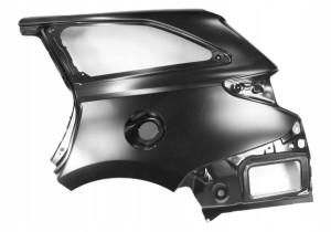 TOYOTA AURIS 2 E18 KOMBI 2012- Quarter Panel rear wing fender left 61602-02410 6160202410