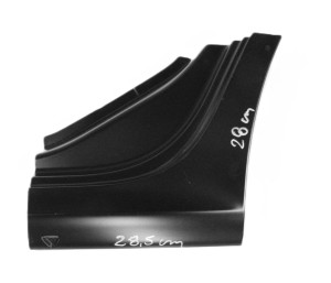 SKODA KAMIQ 658 NW4 2019-2026 Quarter Panel rear wing fender left 658809605 658809601C