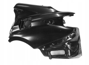 LEXUS ES ES300H 2018-2026 tylny lewy błotnik 61602-33310 6160233310 2/3 MINIATURA