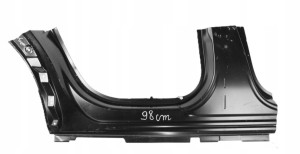 PEUGEOT 3008 2 II P84 2016-2024 Sill door Quarter Panel Pillar right 1617343480