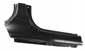 DACIA SANDERO STEPWAY 3 III 2021-2026 próg słupek B prawy 764504105R 2/3 MINIATURA