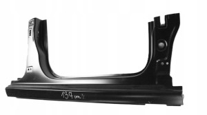 SEAT IBIZA 5 V KJ1 6F0 2017-2025 próg słupek prawy 6F0809840 6F0809606C 2/3 MINIATURA