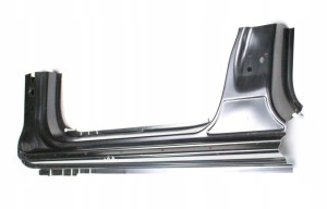 AUDI A4 S4 B6 8E5 8E9 2000-2004 Próg słupek lewy 8E0809847 3/4 MINIATURA