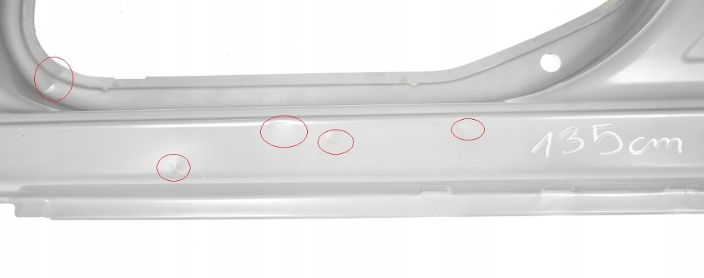 DACIA LODGY 2012- Próg słupek lewy 764619015R 3/3