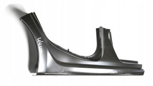 RENAULT CLIO 5 V B7 2019-2025 próg słupek prawy 764605721R 2/3 MINIATURA