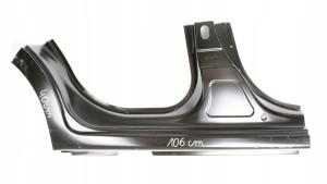 CITROEN C3 C-3 SC 2 II 2009-2016 Sill door Quarter Panel Pillar right 7010Z9