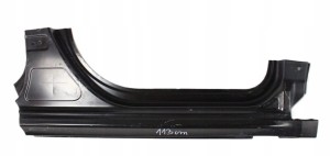 PEUGEOT 208 I 1 CA CC 2012-2019 Sill door Quarter Panel Pillar right 1607253780