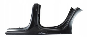 AUDI A3 S3 SPORTBACK 8Y4 2020-2026 Sill door Quarter Panel Pillar left 8Y4809839A 8Y4809839