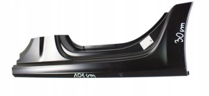 SKODA OCTAVIA 4 IV 5E7 2020-2026 próg słupek lewy 5E7809601D 2/3 MINIATURA