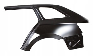 SKODA SUPERB 3 III 3V9 2015-2024 Quarter Panel rear wing fender left 3V9809601D