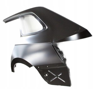 SKODA SUPERB 3 III 3V9 2015-2024 tylny tył lewy błotnik 3V9809601D 2/4 MINIATURA