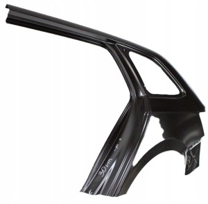 SKODA SUPERB 3 III 3V9 2015-2024 tylny tył lewy błotnik 3V9809601D 4/4 MINIATURA