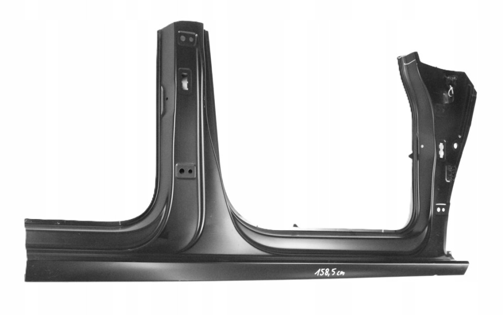 VW TOURAN 5TA 2015-2024 próg słupek prawy 5TA809836 5TA809606A 2/3