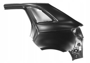 AUDI A3 S3 SPORTBACK 8V4 2013-2019 Quarter Panel rear wing fender left 8V4809837A