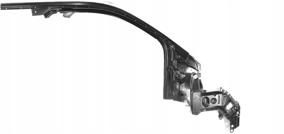 FORD TRANSIT CUSTOM V362 LIFT 2018-2023 słupek prawy 2291513 2672015 3/3