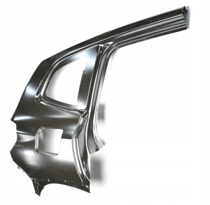 BMW X3 X3M G01 F97 2017-2024 tylny prawy błotnik 41007494002 41007494012 3/4 MINIATURA