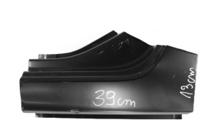 VW POLO 2G4 5D HB 2017- Quarter Panel rear wing fender left 2G4809843A 2G4809843A 2G4809051E