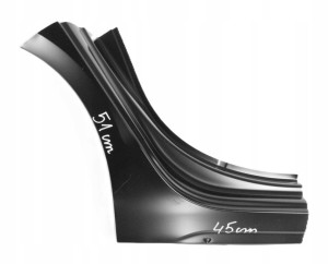 AUDI A4 S4 B9 LIFT 8W5 8W9 19-24 Sill door Quarter Panel C-pillar right 8W5809848C 8W9809848C