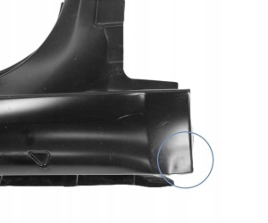 SKODA OCTAVIA 3 5E5 5E9 2012-2020 Próg słupek A prawy 5E5809602C 5E9809602C 4/4 MINIATURA