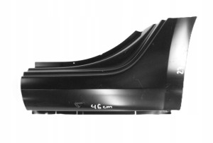 SKODA OCTAVIA 3 5E5 5E9 12-20 Próg słupek C lewy 5E5809601C 5E9809601C 2/3 MINIATURA