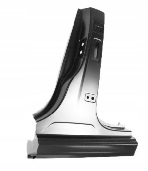 VW POLO 2G4 2017-2026 Próg słupek B lewy 2G4809835B 2G4809051 2/3 MINIATURA