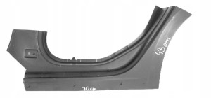 AUDI A1 S1 2 II 82G 82A 2018-2025 Sill door Quarter Panel Pillar left 82G809839 82G810075TA