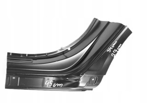 AUDI A6 S6 C8 4K5 4K9 2018-2024 Próg słupek C lewy 4K5809839 4K9809839 2/3 MINIATURA