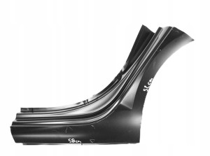 AUDI A4 S4 B9 8W5 8W9 2015-2019 Quarter Panel rear wing fender left 8W5809837 8W9809837