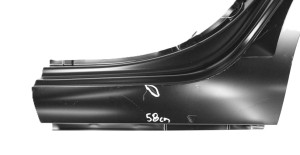 AUDI A4 S4 B9 8W5 8W9 2015-2019 Tylny lewy błotnik 8W5809837 8W9809837 4/4 MINIATURA