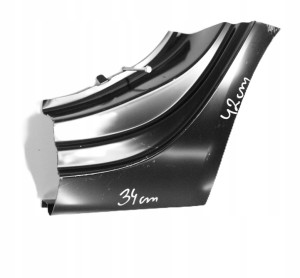 OPEL ZAFIRA C P12 2011-2019 tylny lewy błotnik słupek C 13439331 2/3 MINIATURA