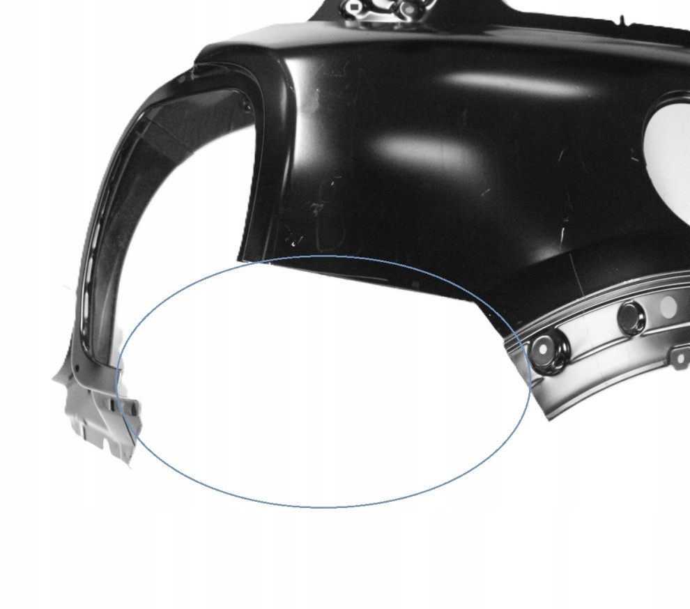 MINI COOPER F55 2013-2024 tylny prawy błotnik 41007408812 41007408788 4/4