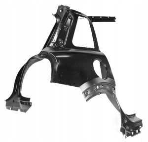 MINI COOPER F55 2013-2024 tylny prawy błotnik 41007408812 41007408788 3/4 MINIATURA