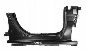 PEUGEOT PARTNER 4 IV K9 2019-2026 próg słupek prawy 9827656680 9827670480 2/3 MINIATURA