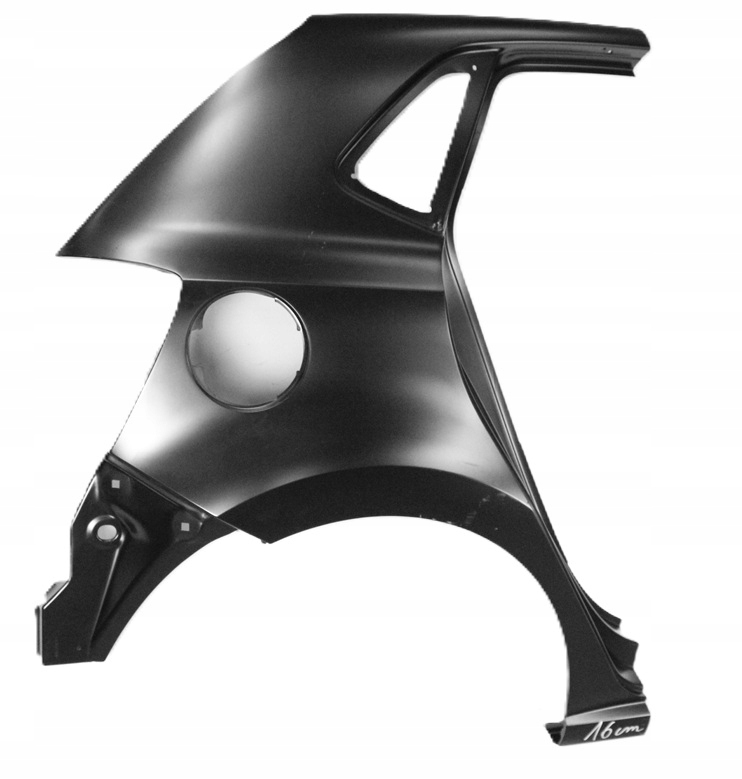 VW POLO 6R4 6C4 5D HB 2009-2017 Tylny prawy błotnik 6R4809844A 3/3