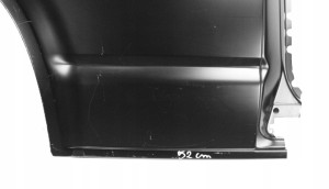 VW MULTIVAN VI 6 7E3 L2 LONG 2015-2021 tylny błotnik prawy 7E3809844 4/4 MINIATURA